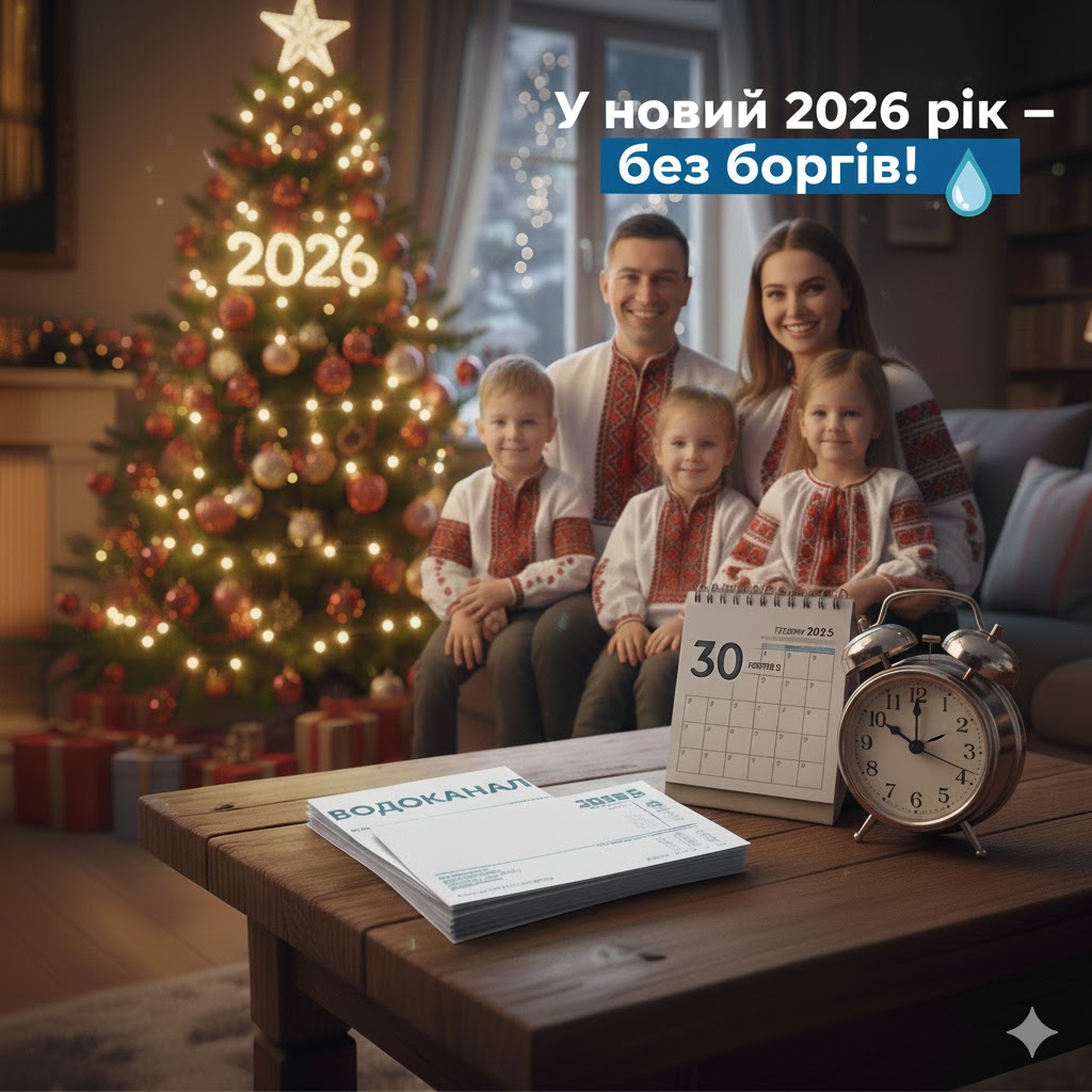 У новий 2026 рік – без боргів!