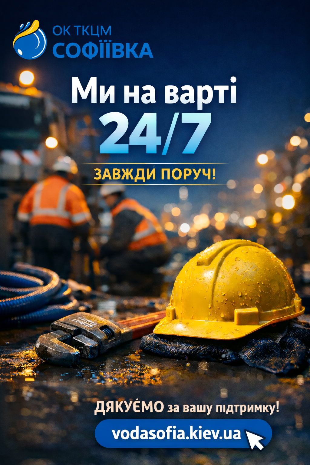 Дякуємо за підтримку: чому вчасна оплата за воду важлива саме зараз?